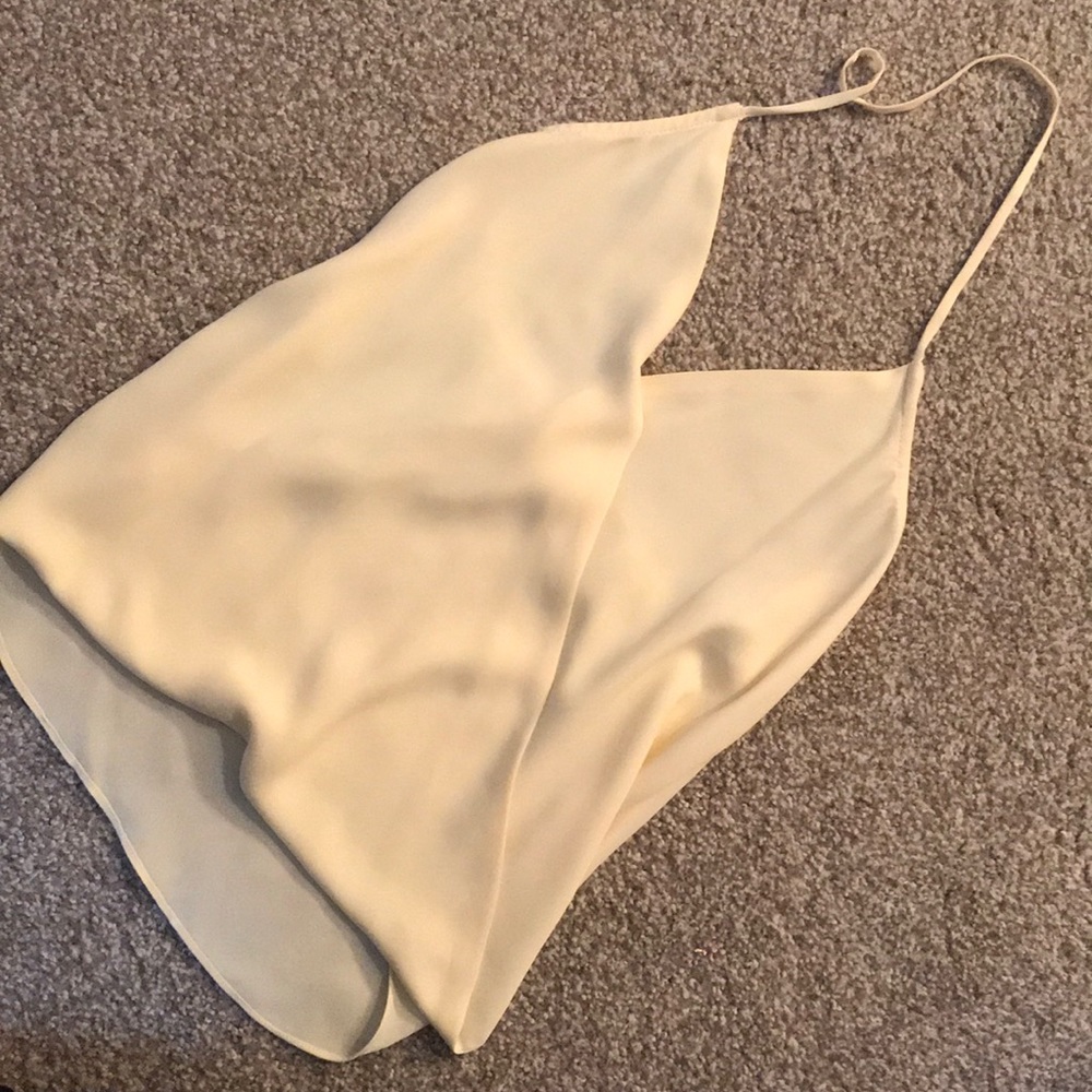 Halter tank low back